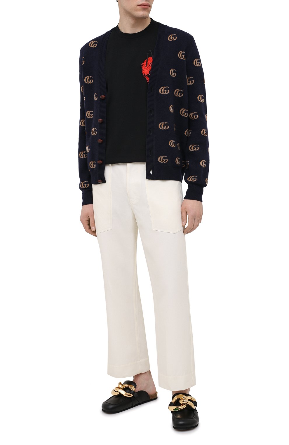 Хлопковая футболка j.w. anderson x pol anglada JW ANDERSON, арт. JT0010 PG0079, фото 2