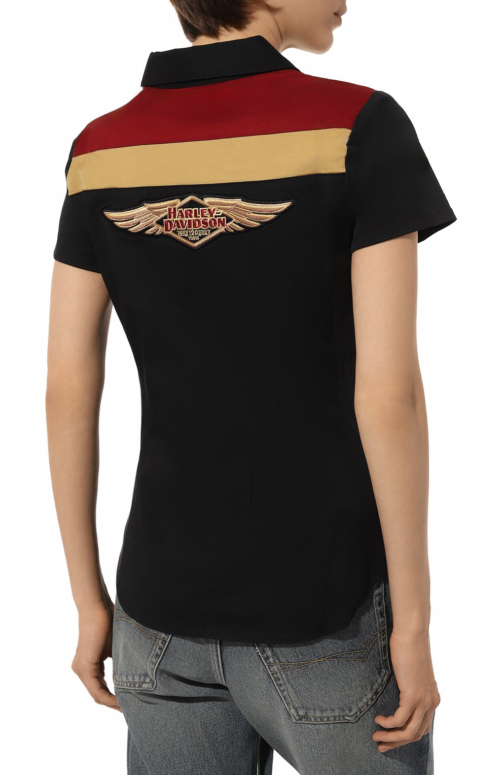 Хлопковая рубашка 120th anniversary HARLEY-DAVIDSON, арт. 96749-23VW, фото 4