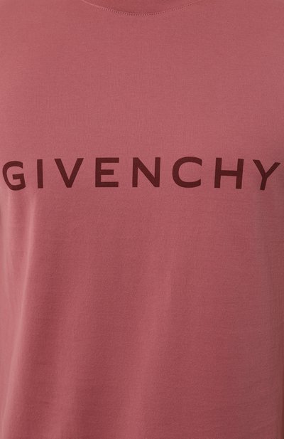 Хлопковая футболка GIVENCHY, арт. BM716G3YAC, фото 5