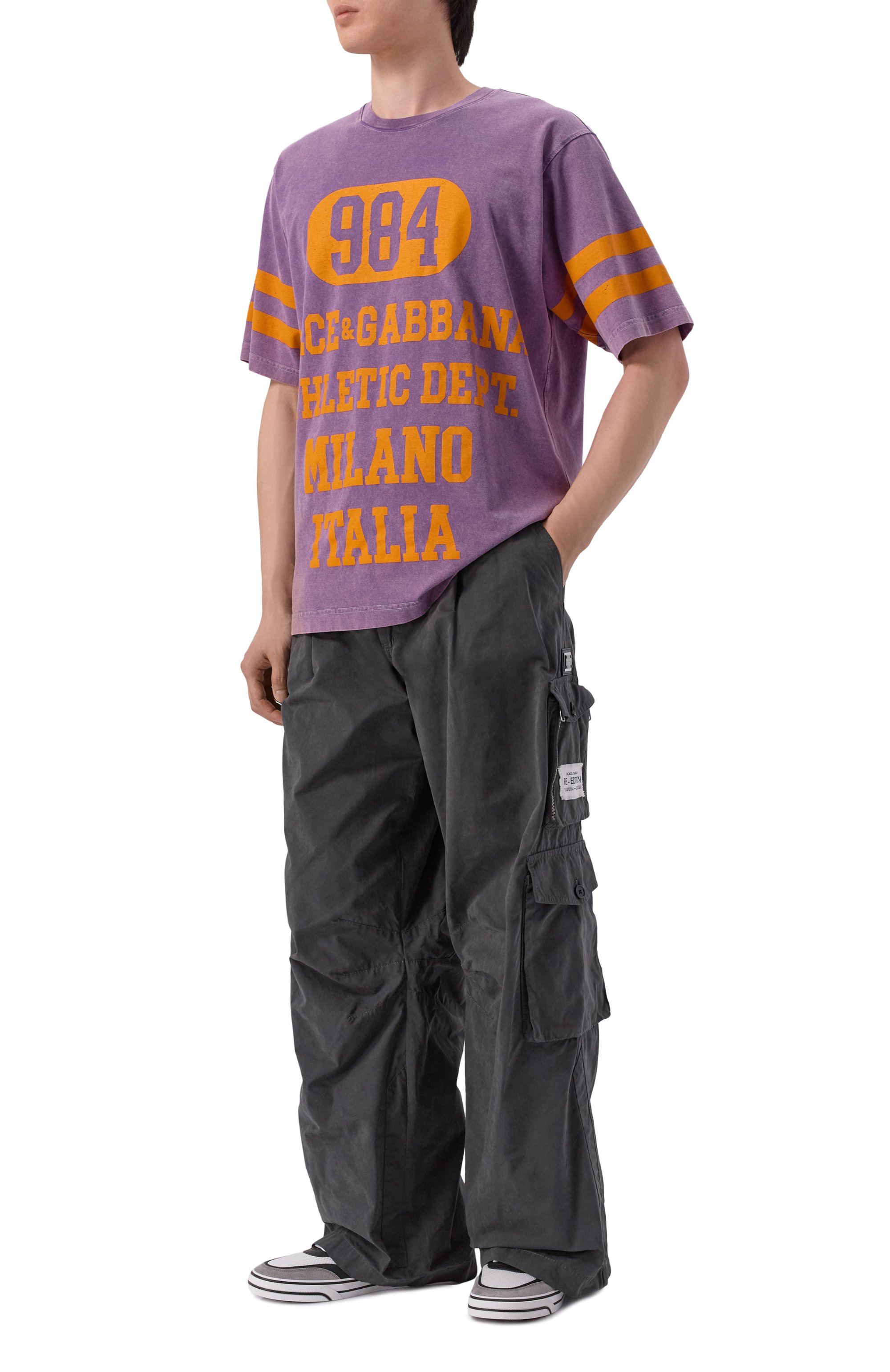 Хлопковая футболка DOLCE & GABBANA, арт. G8PN9T/G7P0H, фото 2