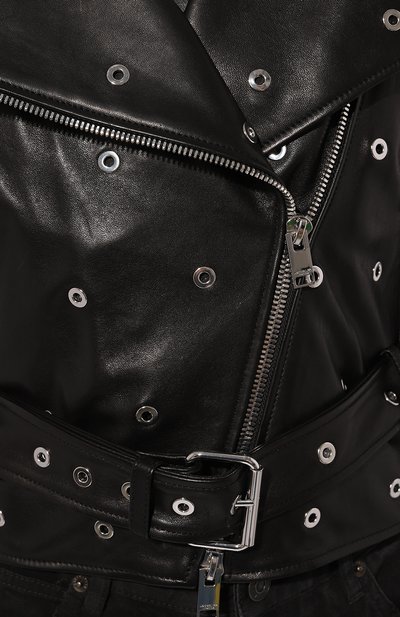 Кожаная куртка JACOB LEE, арт. WLJ0324AW24GB, фото 5