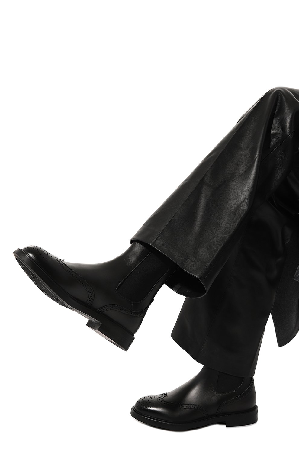 Кожаные ботинки DOUCAL'S, арт. DD8599BRUGUF201N, фото 3