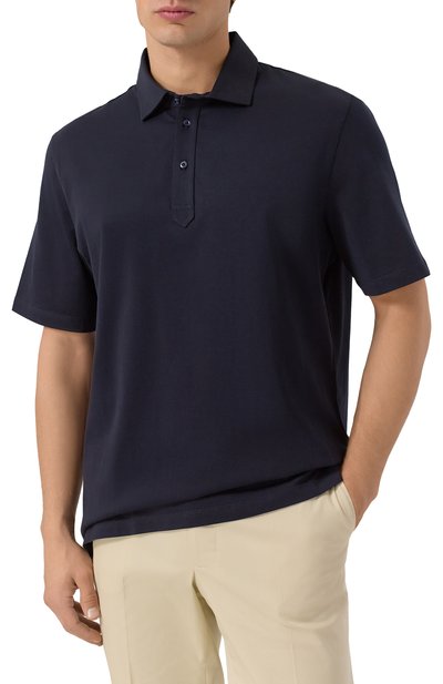 Хлопковое поло BRUNELLO CUCINELLI, арт. M0B133936, фото 3