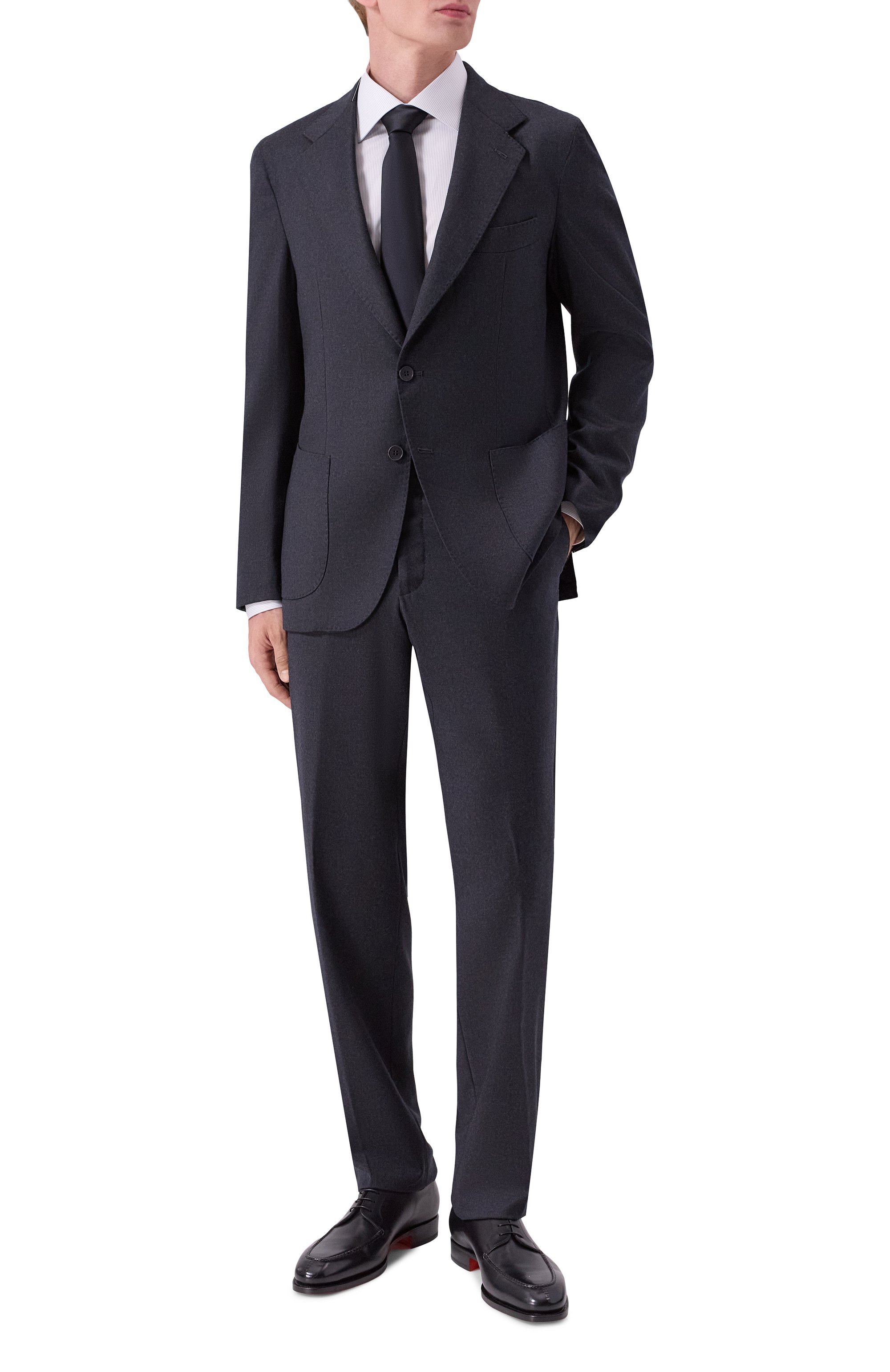 Хлопковая сорочка STEFANO RICCI, арт. MC007467/BN2965, фото 2