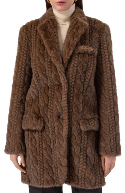 Шуба GIUSEPPE DI MORABITO, арт. 05FWJA134 05360, фото 3