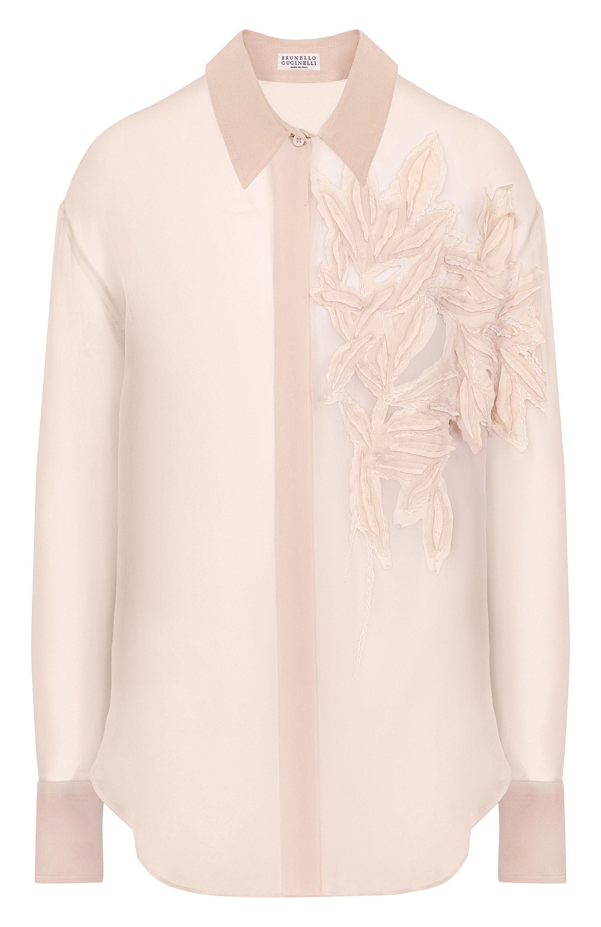 Шелковая блузка BRUNELLO CUCINELLI, арт. MF940RJ506, фото 1
