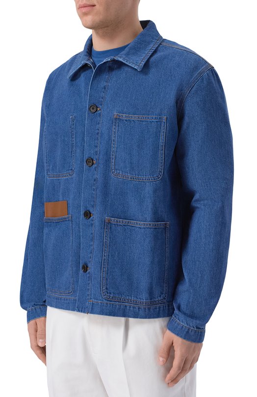 Джинсовая куртка Zilli JPK009M0475VW0P00 Синий  JPK009M0475VW0P00 Фото 3