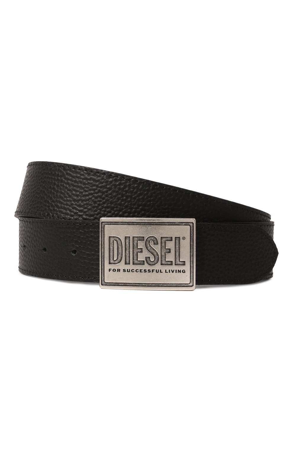 Кожаный ремень DIESEL черного цвета по цене 8395 руб., арт. X08893/P0396, фото 1 Кожаный ремень DIESEL, арт. X08893/P0396, фото 1