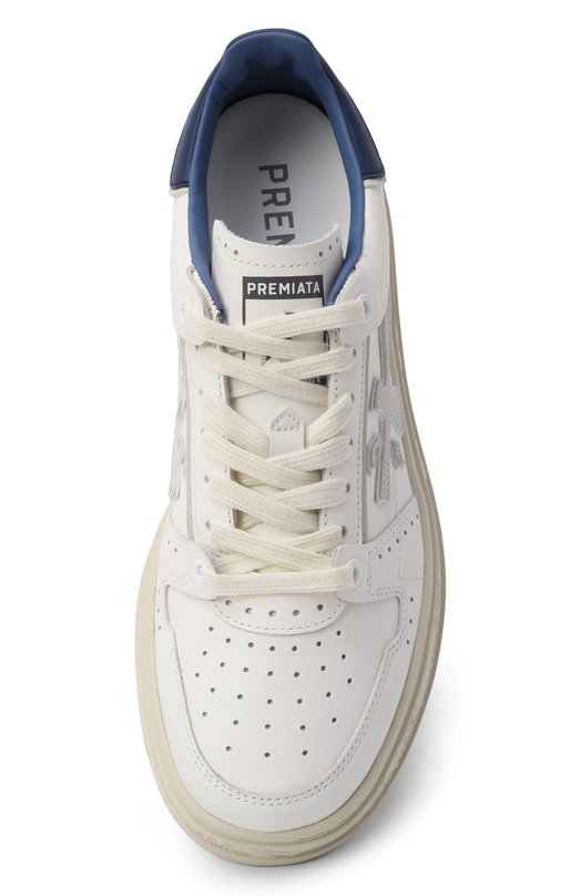 Кожаные кеды Quinn Premiata QUINN/VAR 8211 Белый  QUINN/VAR 8211 Фото 5