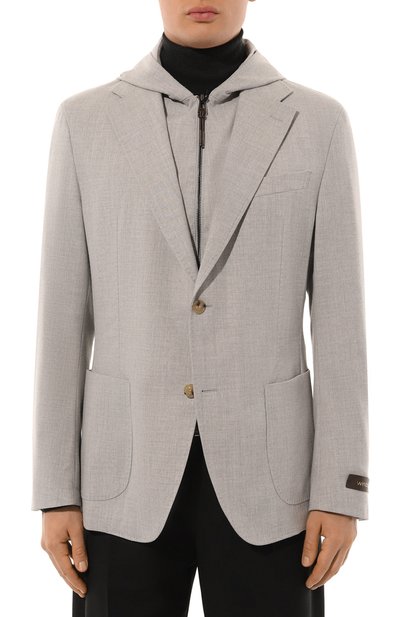 Пиджак из шерсти и вискозы WINDSOR, арт. 13 GIL0, фото 4