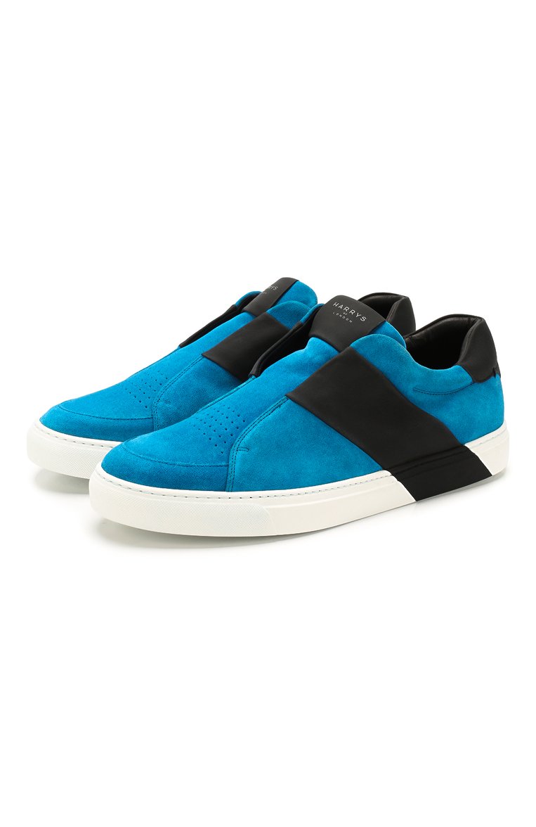 Мужские замшевые кеды bolt HARRYS OF LONDON бирюзового цвета, арт. B0LT 2 SUEDE/TECH LEATHER | Фото 1 (Подошва: Массивная; Материал внутренний: Натуральная кожа; Материал внешний: Замша, Натуральная кожа; Материал утеплителя: Без утеплителя; Стили: Гранж; Драгоценные камни: Проставлено; Материал сплава: Проставлено; Кросс-КТ: Низкие)