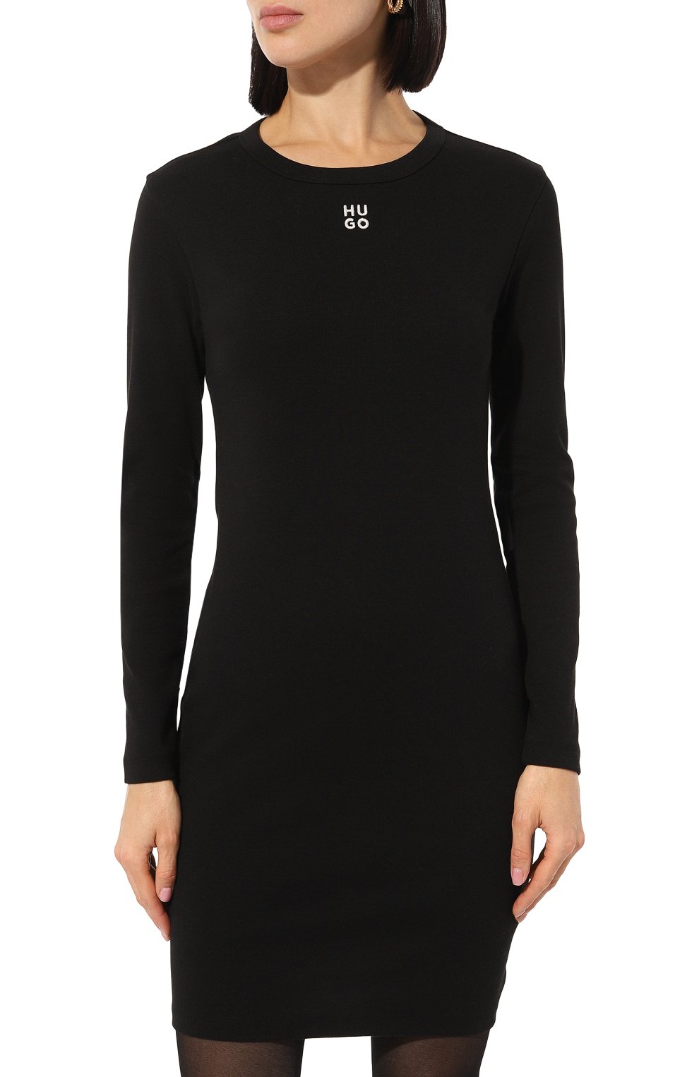 Хлопковое платье HUGO, арт. 50518385, фото 3