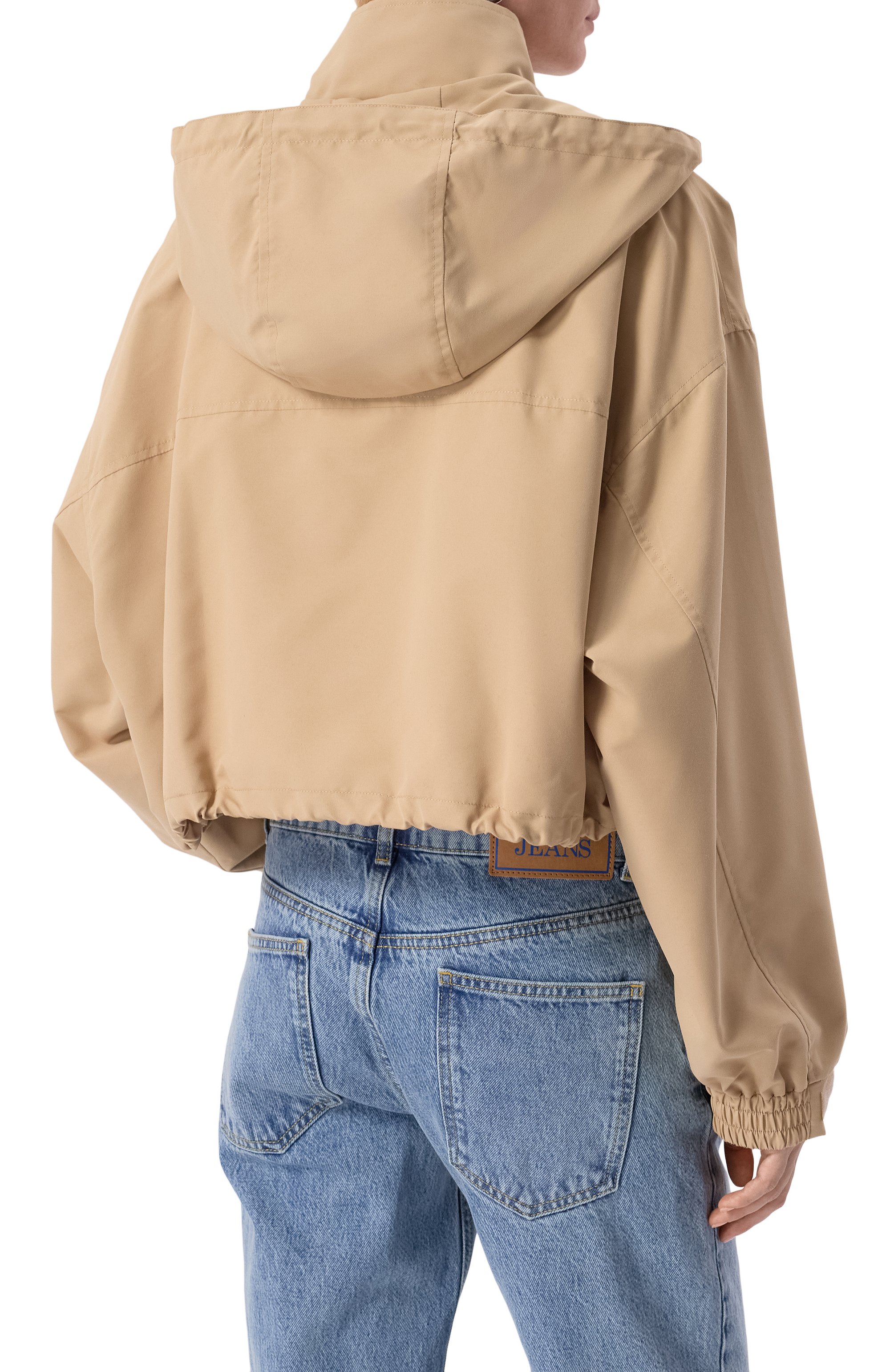 Ветровка M05CH1NO JEANS бежевого цвета по цене 52450 руб., арт. A0605/3220, фото 4 Ветровка M05CH1NO JEANS, арт. A0605/3220, фото 4