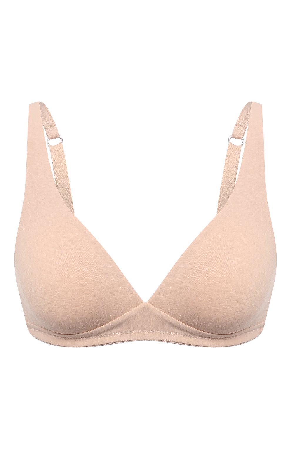 Треугольный бюстгальтер HANRO бежевого цвета по цене 9950 руб., арт. 071387, фото 1 Треугольный бюстгальтер HANRO, арт. 071387, фото 1