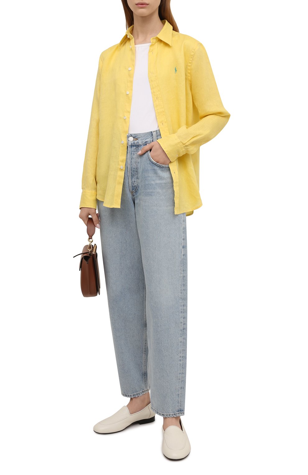 Льняная рубашка POLO RALPH LAUREN, арт. 211827658, фото 2