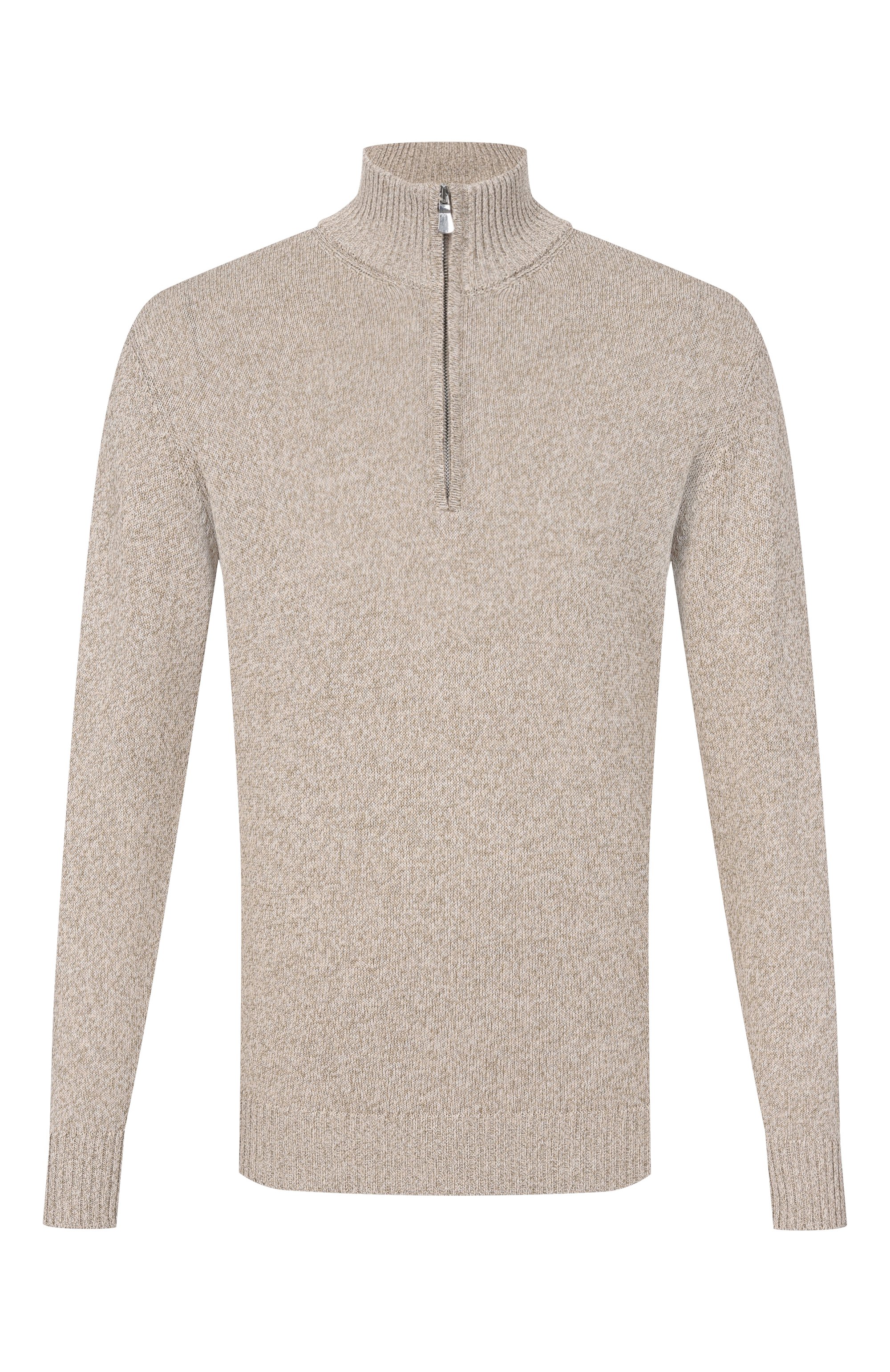 Хлопковый джемпер ANDREA CAMPAGNA бежевого цвета по цене 54650 руб., арт. M5426-8076, фото 1 Хлопковый джемпер ANDREA CAMPAGNA, арт. M5426-8076, фото 1