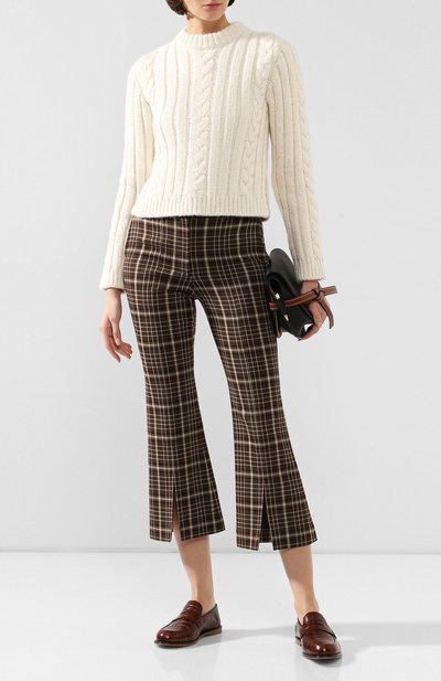 Брюки из смеси вискозы и шерсти ADAM LIPPES, арт. F19506DU, фото 2