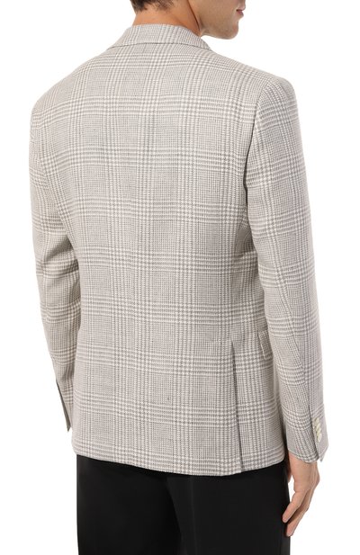 Пиджак из шерсти и льна CORNELIANI, арт. 91X005-3116305, фото 4