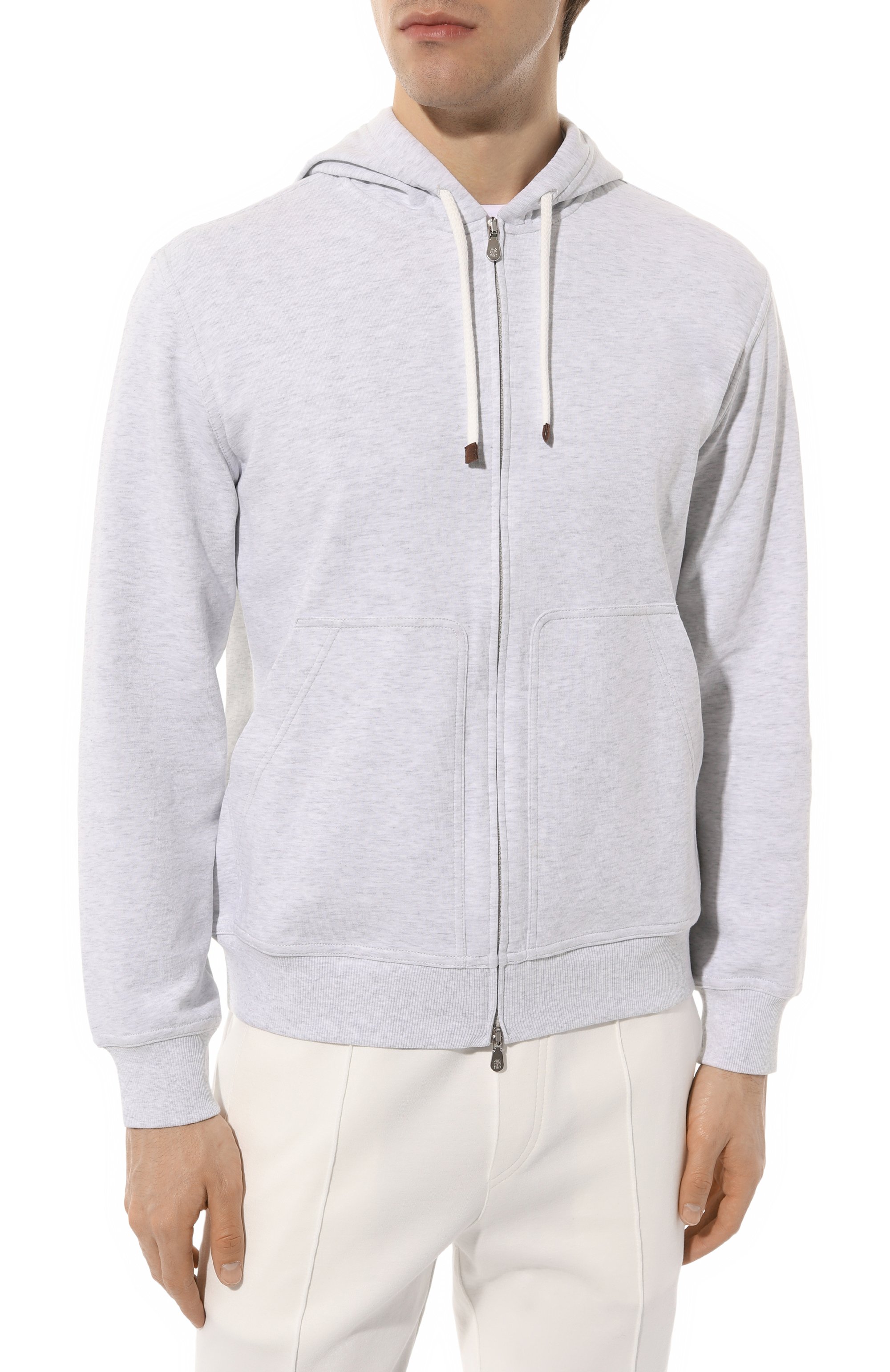 Хлопковая толстовка BRUNELLO CUCINELLI, арт. M0T35B2146, фото 3