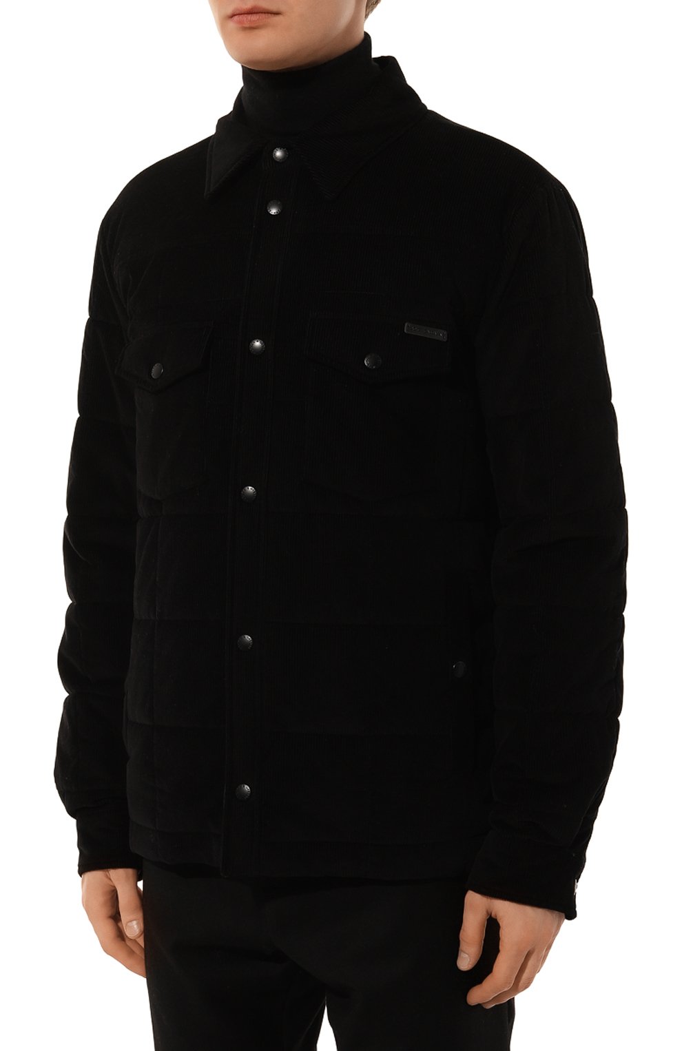 Двусторонняя куртка-рубашка из вельвета DOLCE & GABBANA, арт. G9BCUT/FUVFB, фото 3