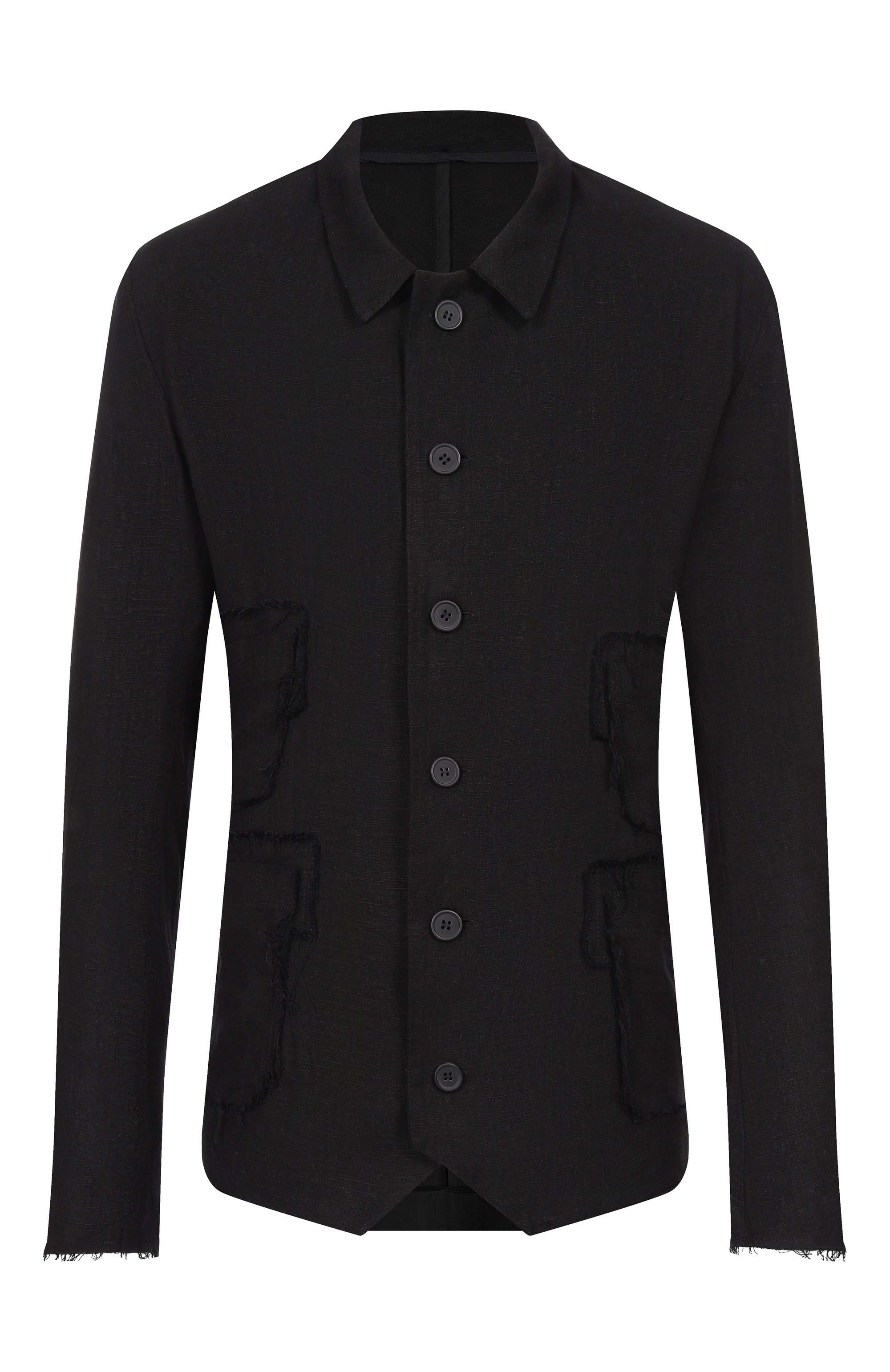 Двусторонний пиджак из вискозы и льна 139DEC, арт. SUT617-BK, фото 1