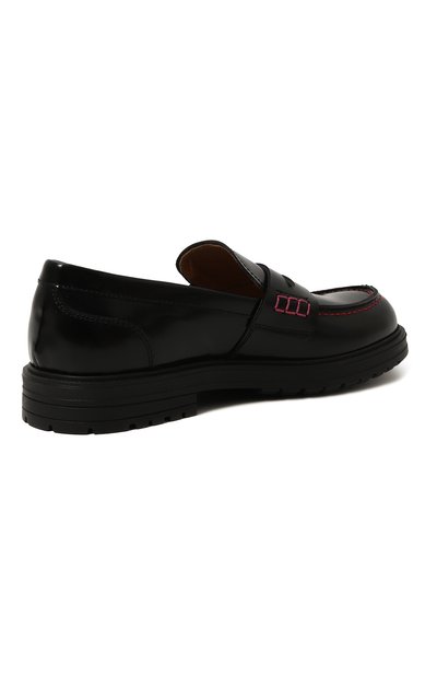 Кожаные пенни-лоферы RONDINELLA, арт. 12137B/34-36, фото 3