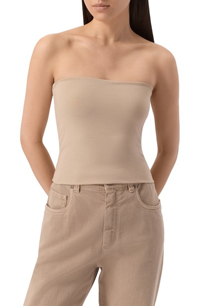 Хлопковый топ BRUNELLO CUCINELLI, арт. M0T1802B19, фото 3