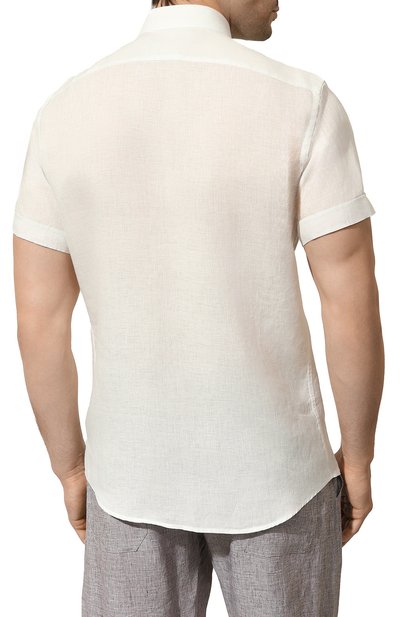 Льняная рубашка ZEGNA, арт. UDX38A7/SCF5, фото 4