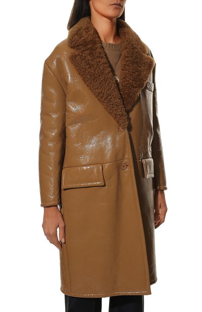 Дубленка из овчины PRADA, арт. 56967-32O-F0A5T, фото 3