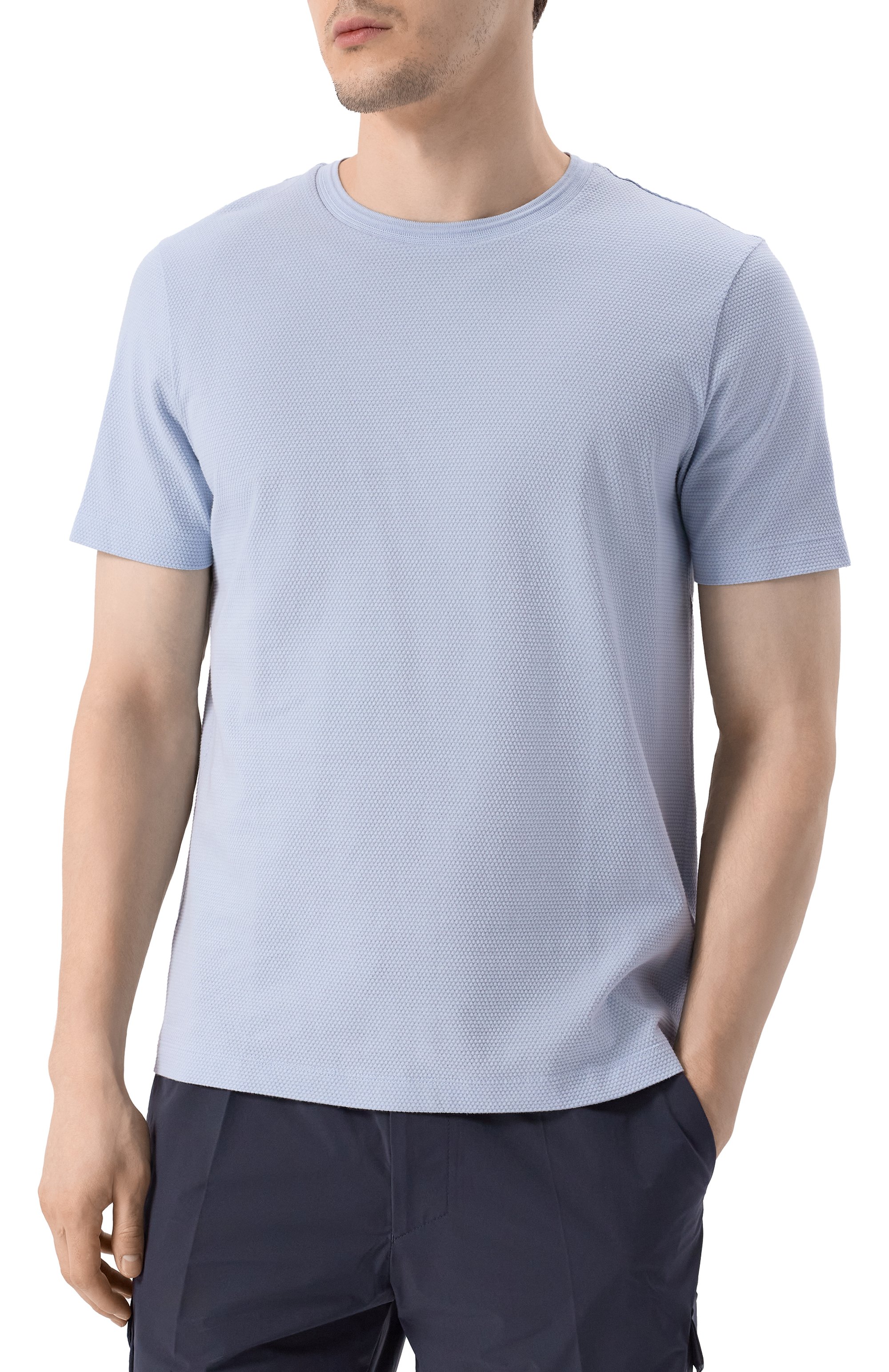 Хлопковая футболка BOSS, арт. 50452680, фото 3