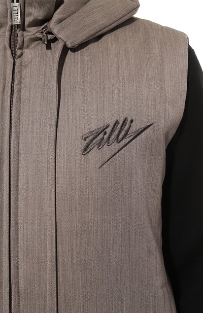 Шерстяной жилет ZILLI, арт. GIL01AZS66036ZS000001, фото 5