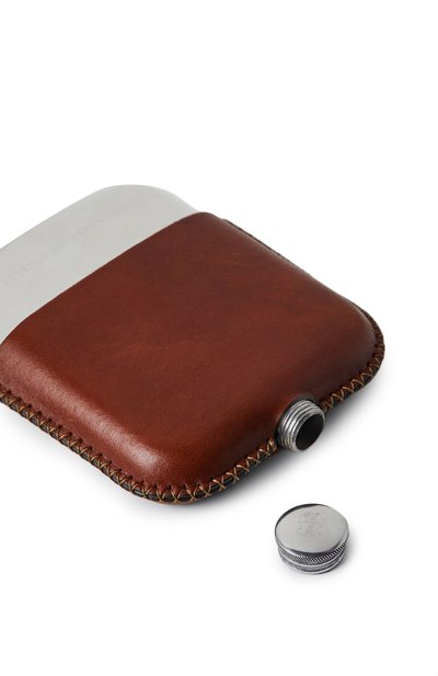 Фляжка с кожаной отделкой BRUNELLO CUCINELLI, арт. MLLIB364, фото 2