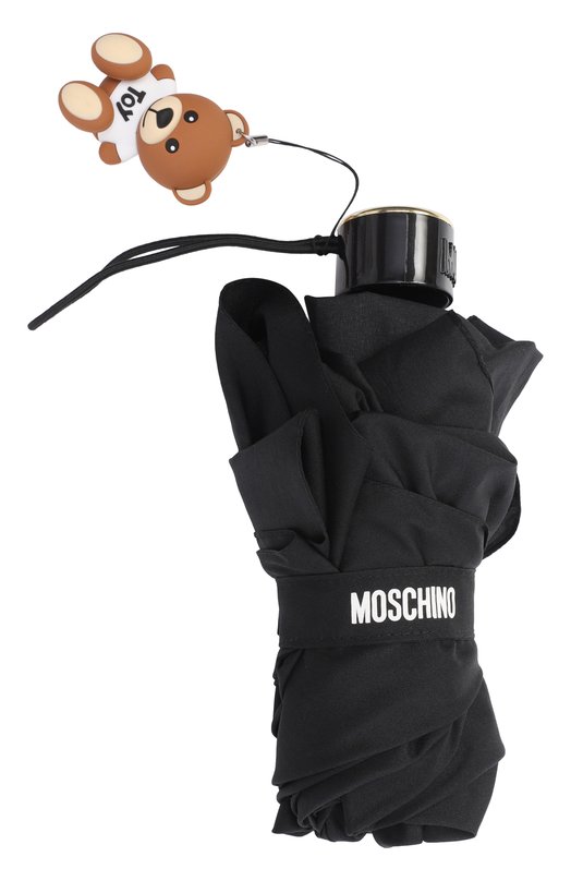 Складной зонт Moschino 8188-SUPERMINI Чёрный  8188-SUPERMINI Фото 3