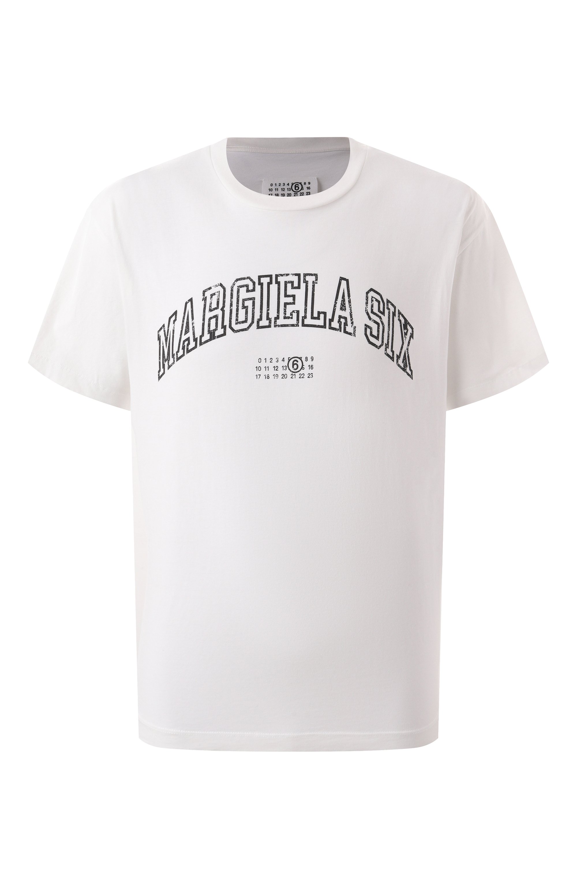 Хлопковая футболка MM6, арт. SH0GC0046/S24312, фото 1