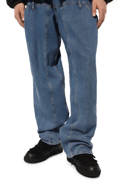 Замшевые сапоги classic INUIKII черного цвета по цене 36950 руб., арт. 55102-001, фото 3 Замшевые сапоги classic INUIKII, арт. 55102-001, фото 3