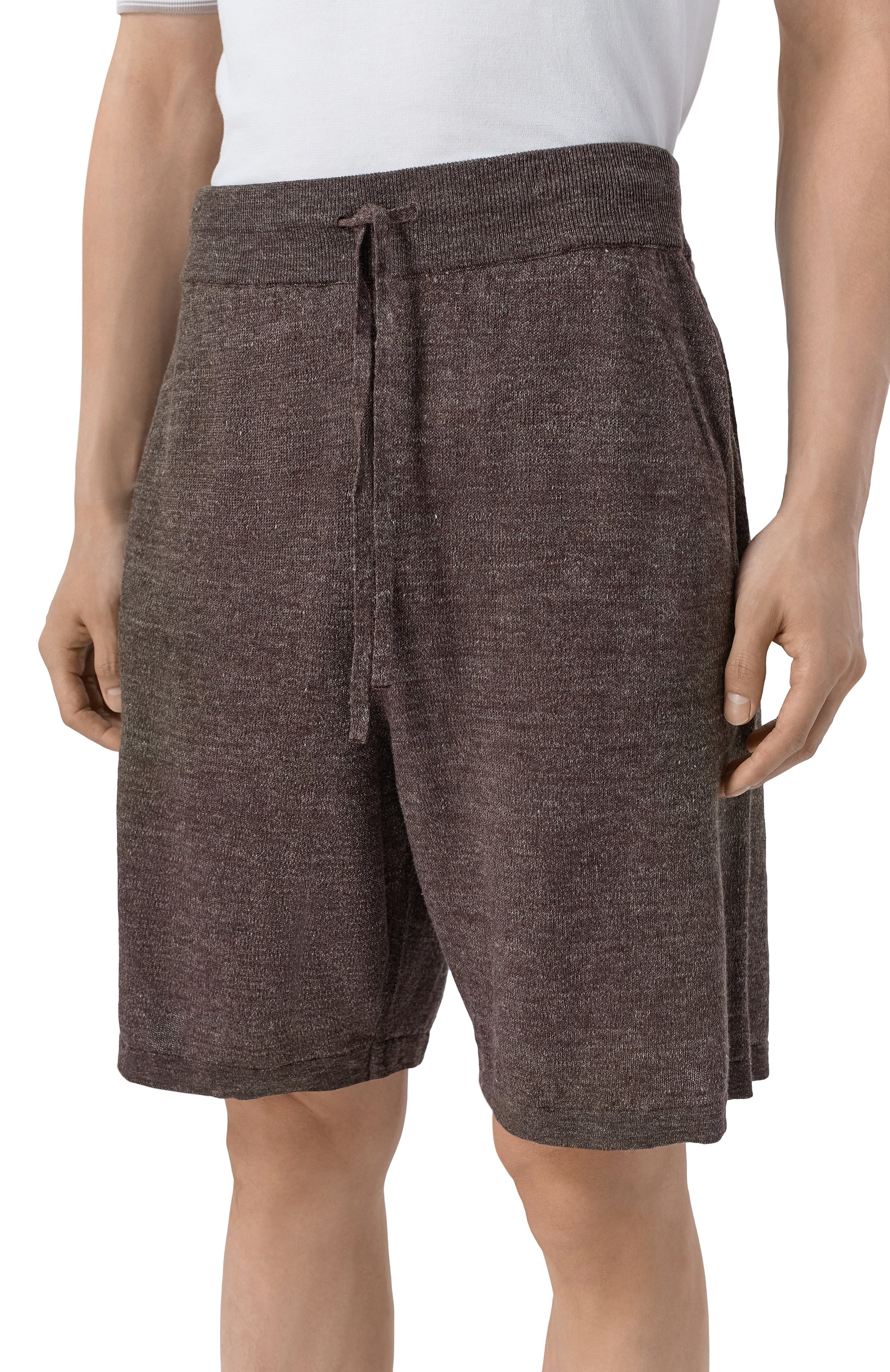 Шорты изо льна и шелка ANDREA CAMPAGNA, арт. M5426-8088, фото 3