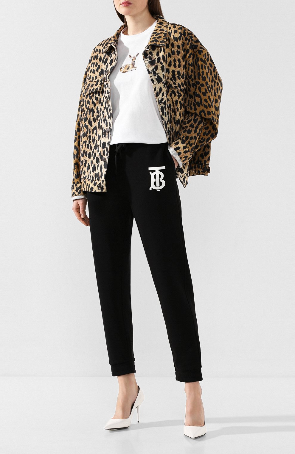 Хлопковая футболка BURBERRY, арт. 8024653, фото 2