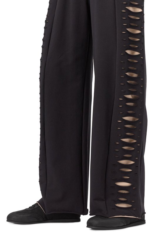 Комбинированные кеды Siru Ann Demeulemeester B0012567/FA629 Чёрный  B0012567/FA629 Фото 2