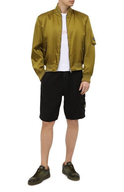 Льняные шорты STONE ISLAND, арт. 7415L1201, фото 2