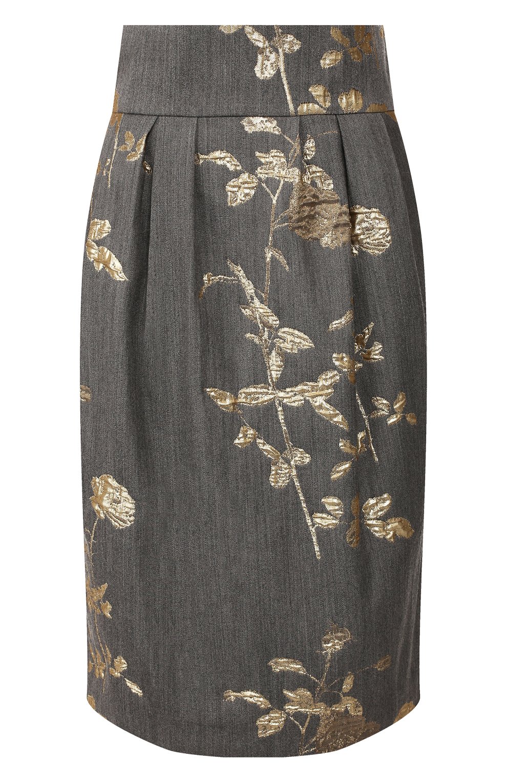 Юбка DRIES VAN NOTEN серого цвета по цене 72650 руб., арт. 192-10821-8362, фото 1 Юбка DRIES VAN NOTEN, арт. 192-10821-8362, фото 1