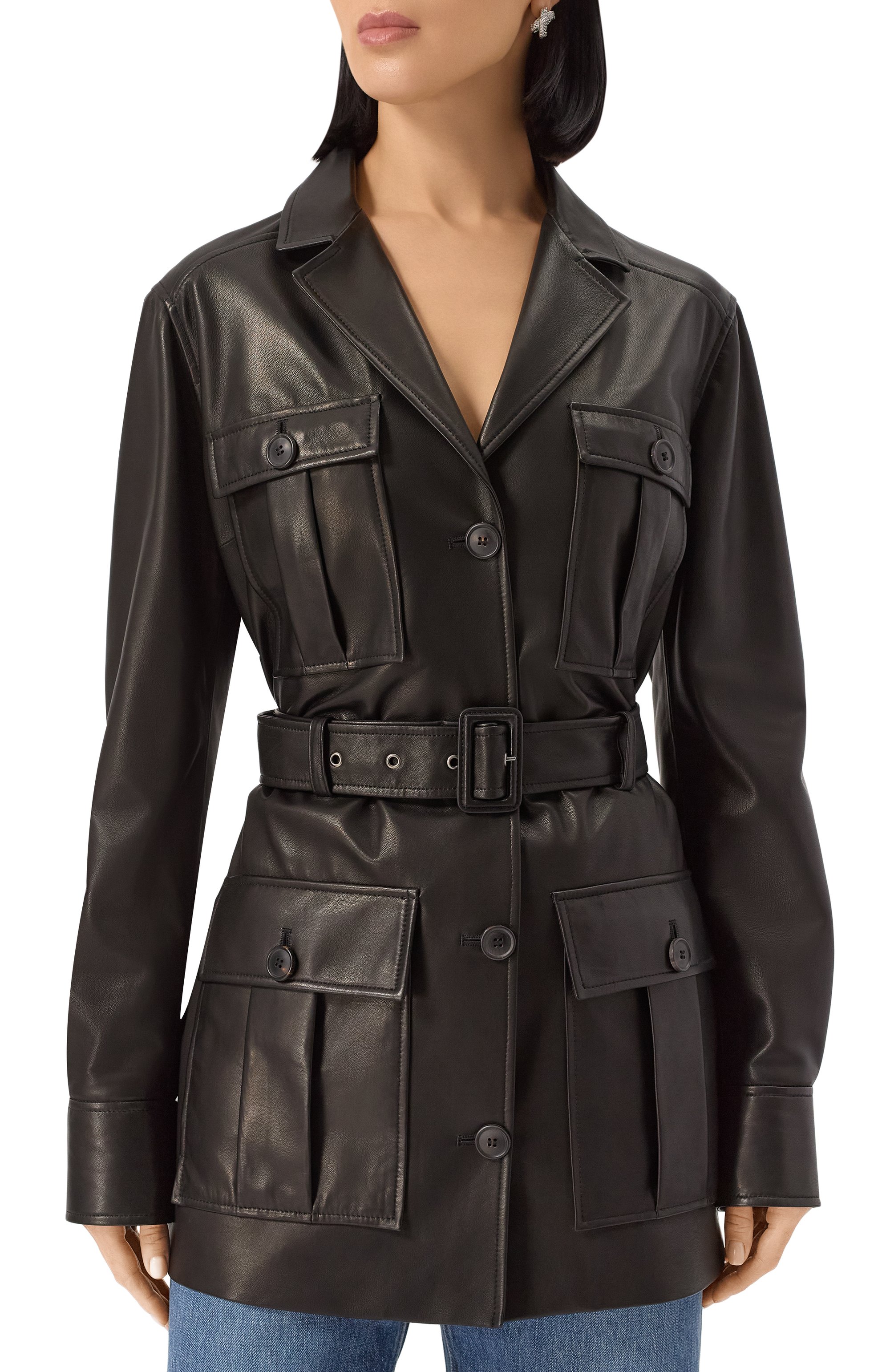 Кожаная куртка MVST, арт. 34405/36-44, фото 3