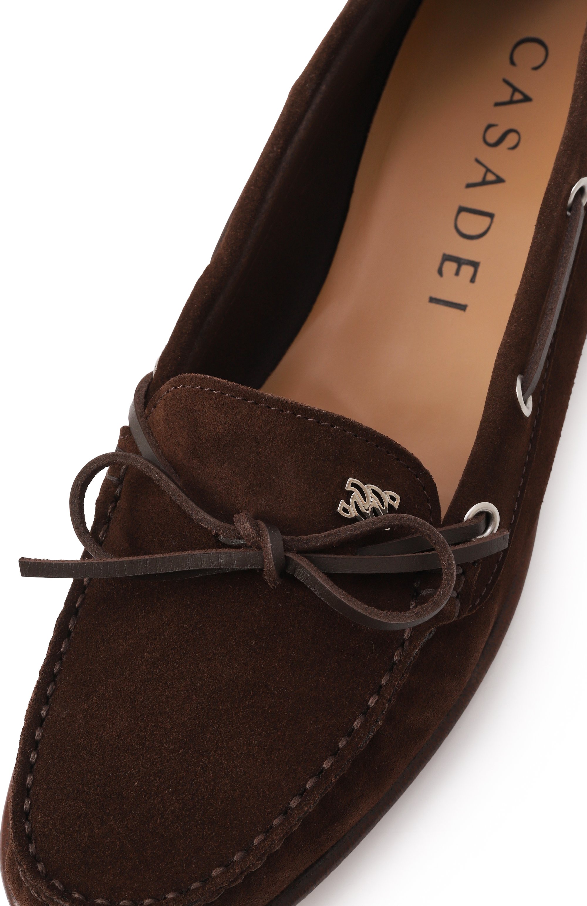 Замшевые топсайдеры CASADEI, арт. 1D290J0101/C2682, фото 7