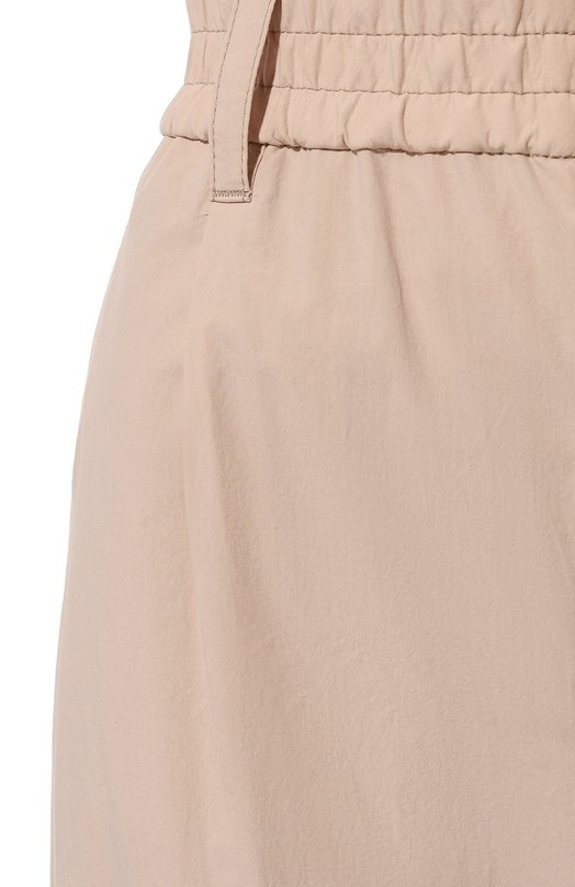 Хлопковые брюки Brunello Cucinelli ML949B1349 Розовый  ML949B1349 Фото 5