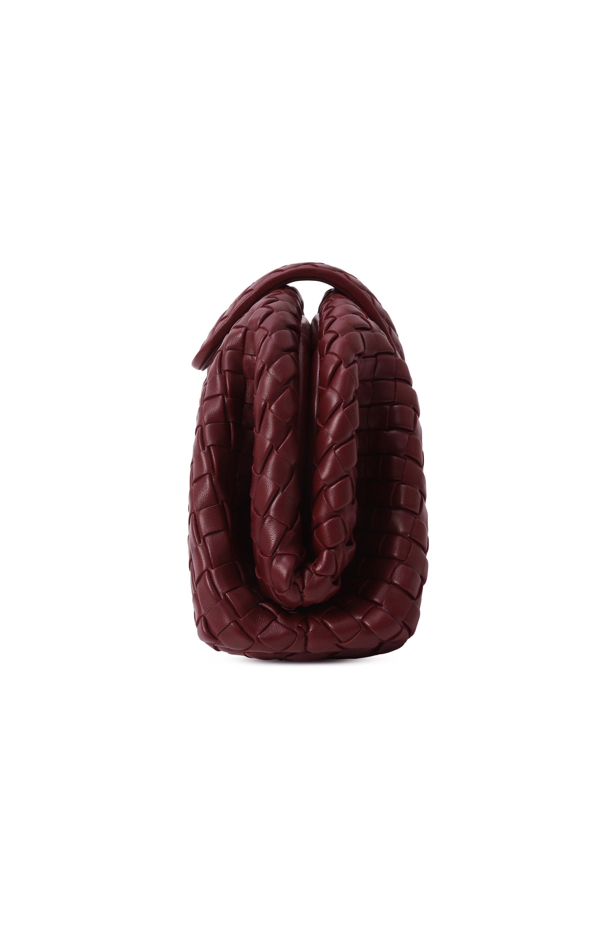 Сумка lauren 1980 small BOTTEGA VENETA бордового цвета по цене 459500 руб., арт. 804038 V4P61, фото 4 Сумка lauren 1980 small BOTTEGA VENETA, арт. 804038 V4P61, фото 4