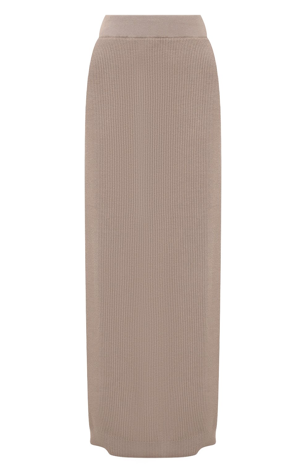 Хлопковая юбка BRUNELLO CUCINELLI темно-бежевого цвета по цене 131500 руб., арт. M1919B1307, фото 1 Хлопковая юбка BRUNELLO CUCINELLI, арт. M1919B1307, фото 1