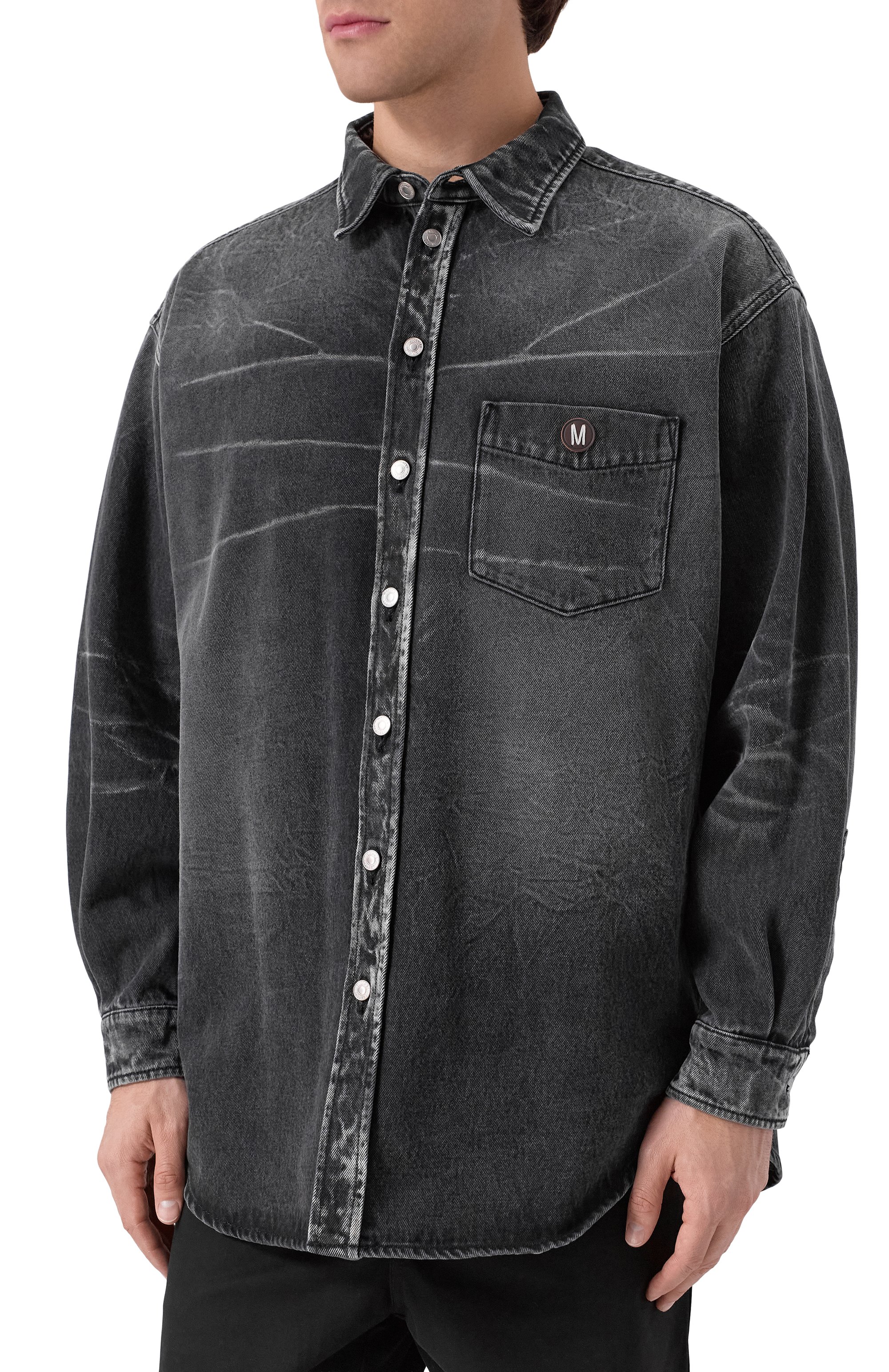 Джинсовая рубашка MOSCHINO, арт. A0229/5222, фото 3