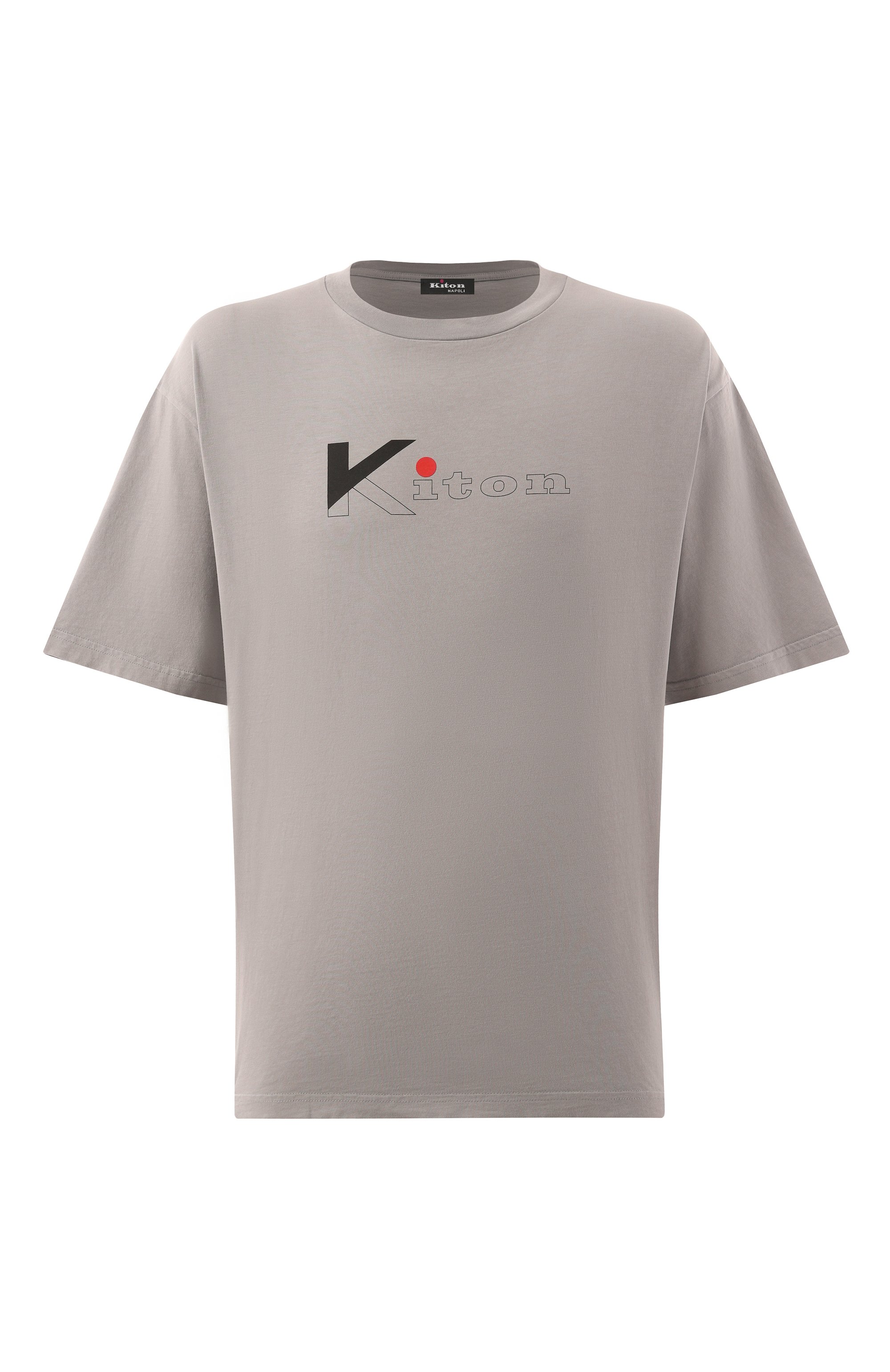 Хлопковая футболка KITON, арт. UMK041801, фото 1