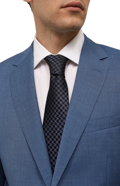 Галстук из шелка и хлопка STEFANO RICCI, арт. CCX/50018, фото 2