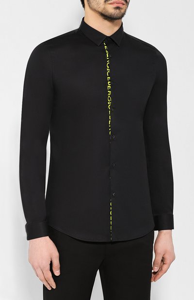 Хлопковая рубашка  ICEBERG, арт. 19E I1P0/G010/6210, фото 3