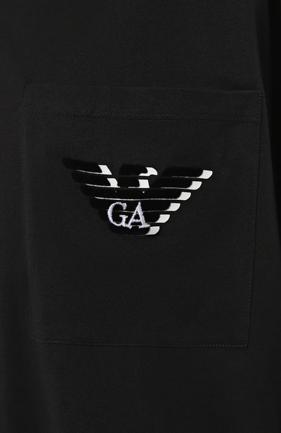 Хлопковая футболка EMPORIO ARMANI, арт. 6R2T7F/2JFNZ, фото 5